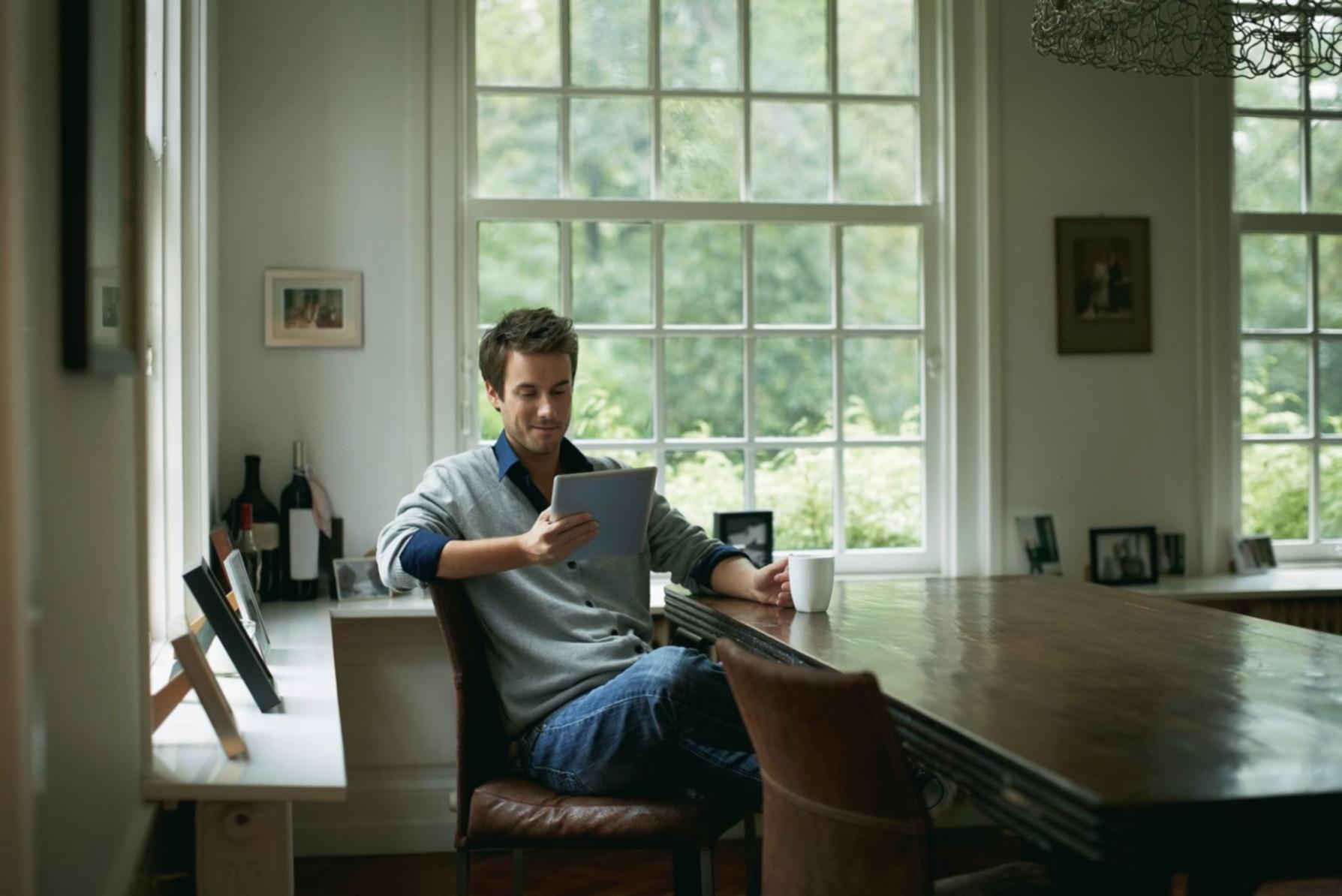 Netzwerk von Fachleuten beim strukturierten Wissensaustausch